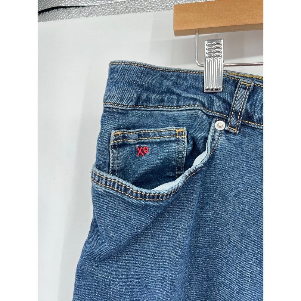 Frances Valentine Dark Wash Wide-Leg Jeans - Picture 7 of 9
